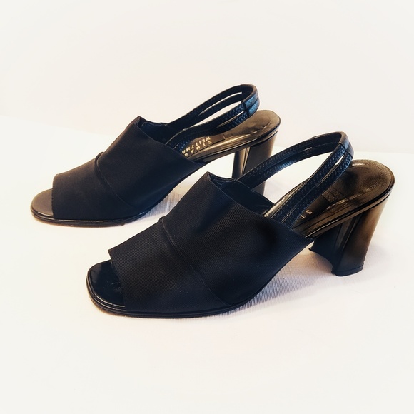 Stuart Weitzman Shoes - Stuart Weitzman Black Sling 7M
